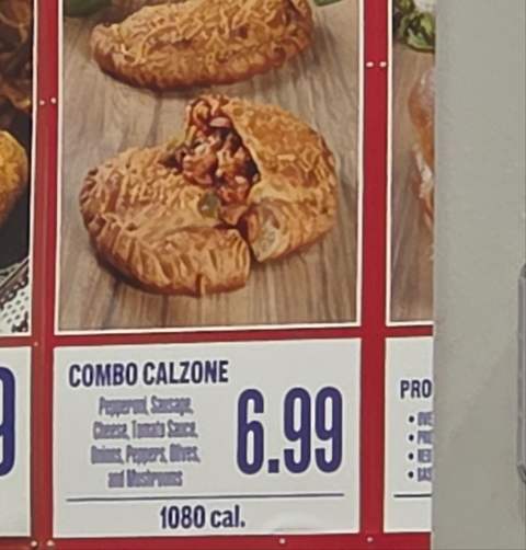 New Costco food court choices.