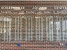 Purdue Acquatic Center Donor Wall